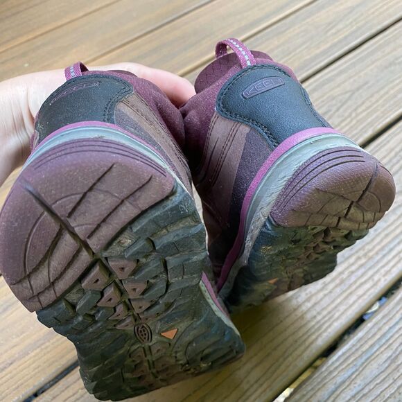 Keen Terradora Leather Mid Waterproof Boot Women's 7.5 Color Purple - Picture 5 of 10